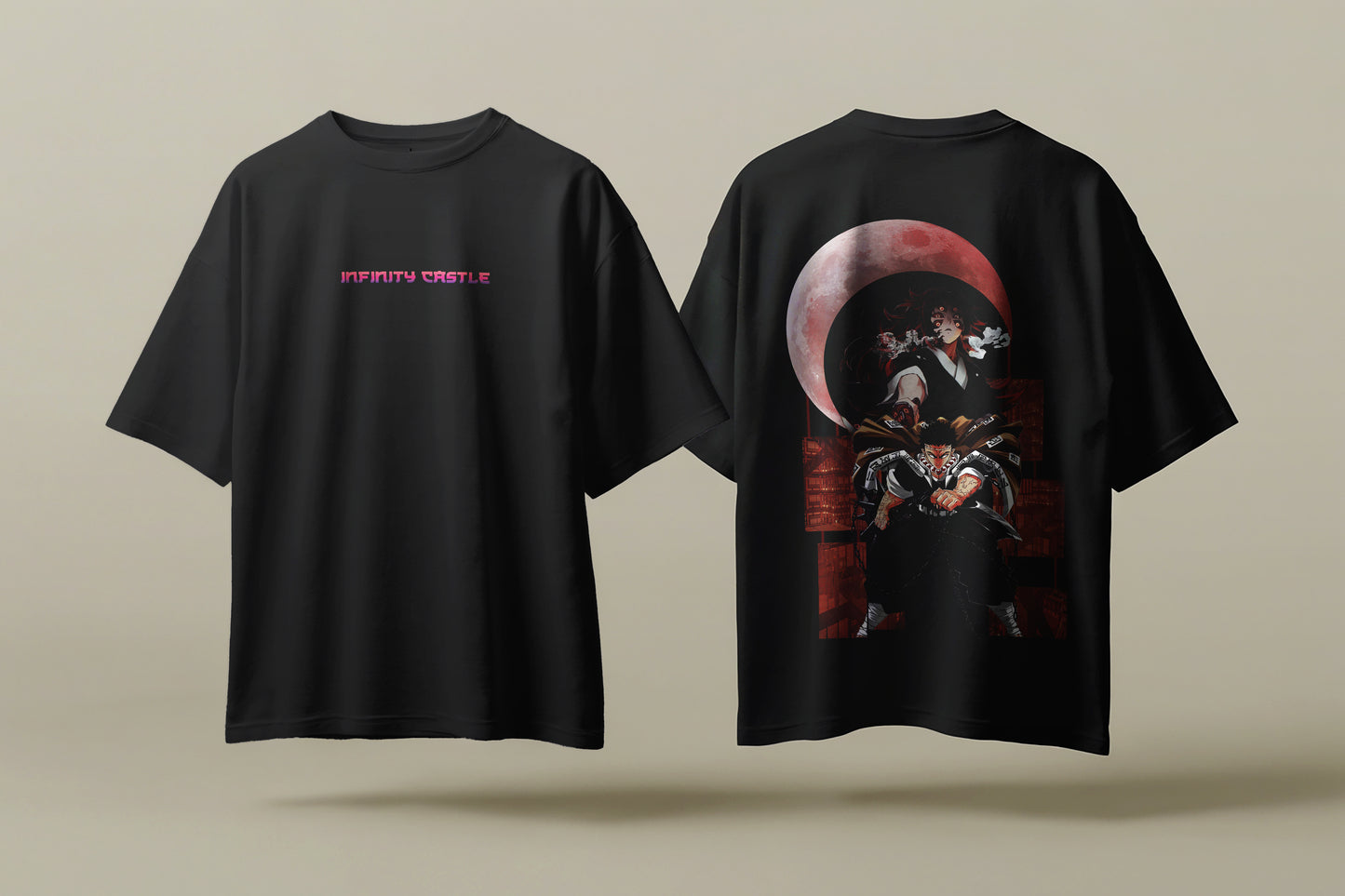 Infinity Castle - Oversized Premium T-Shirt